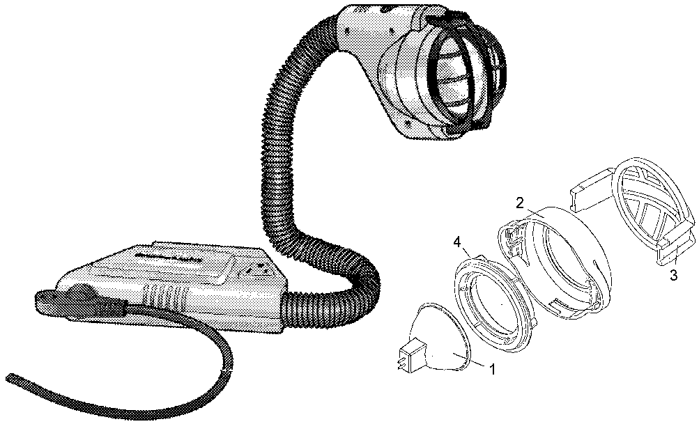 Default Diagram and Parts List for SLC1 Type 1 Black and Decker Worklight & Flashlight